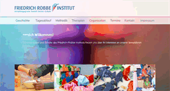Desktop Screenshot of friedrich-robbe-institut.de